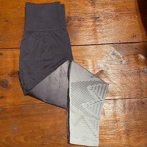 PINK ombré leggings